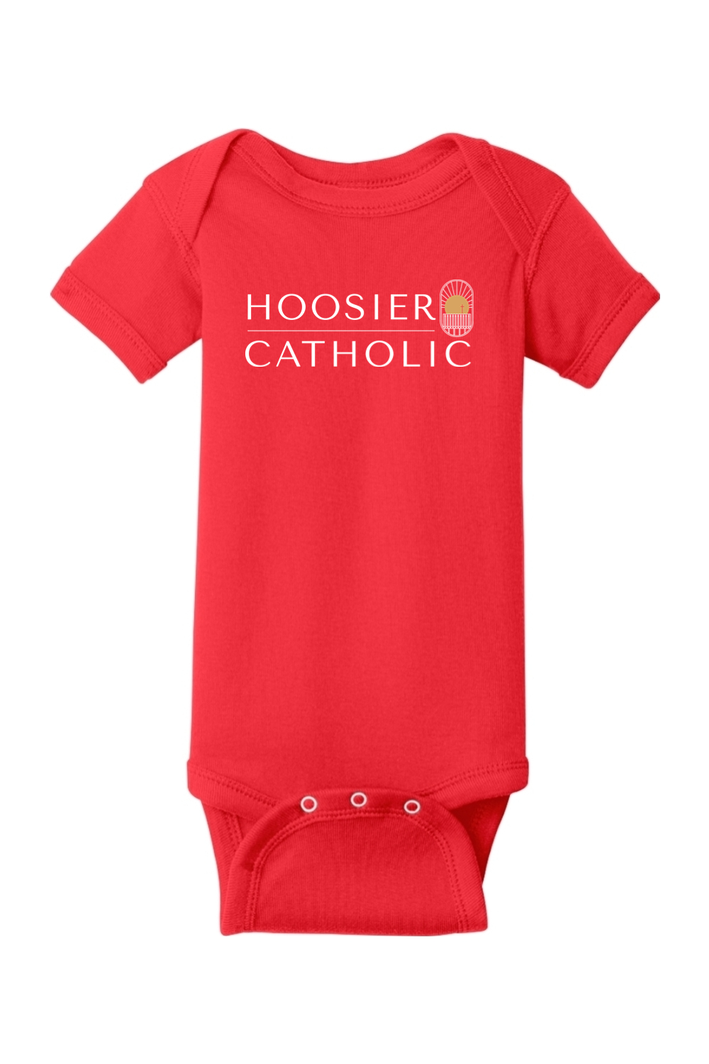 Hoosier Catholic Baby Onesie