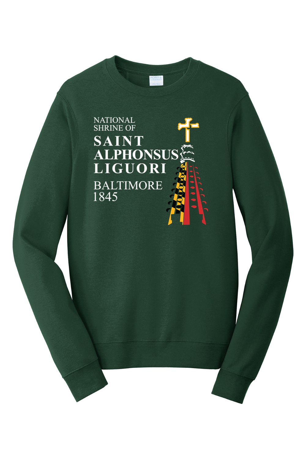 National Shrine of St. Alphonsus Liguori Crewneck Sweatshirt