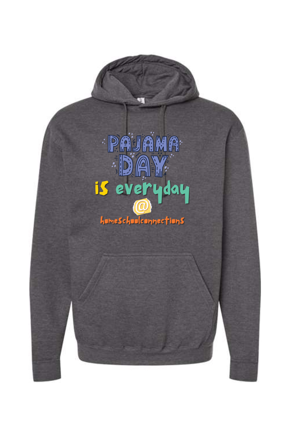 Homeschool Connections Pajama Day Fleece Hooded Sweatshirt