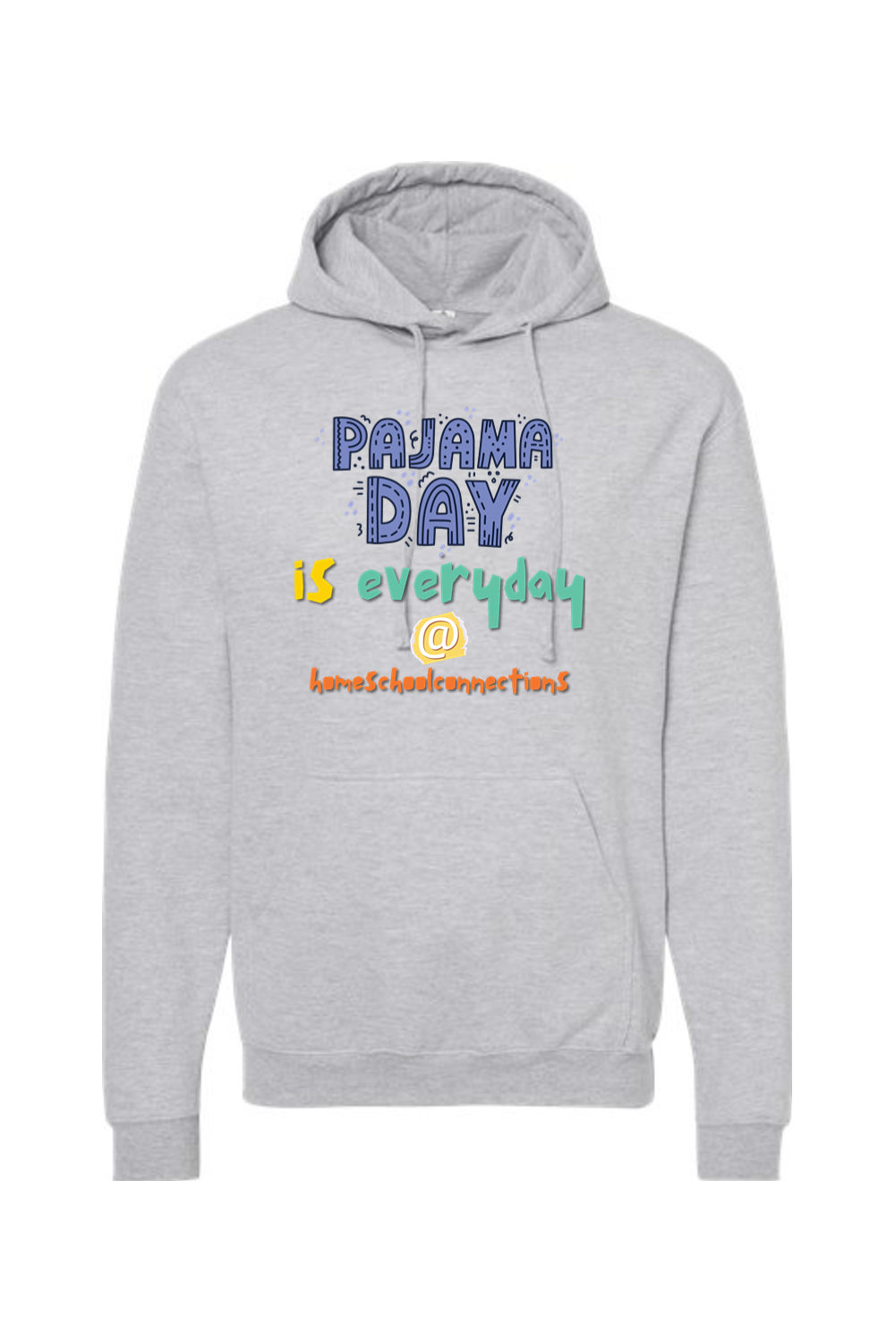 Homeschool Connections Pajama Day Fleece Hooded Sweatshirt