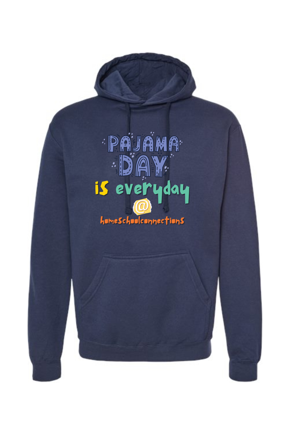 Homeschool Connections Pajama Day Fleece Hooded Sweatshirt