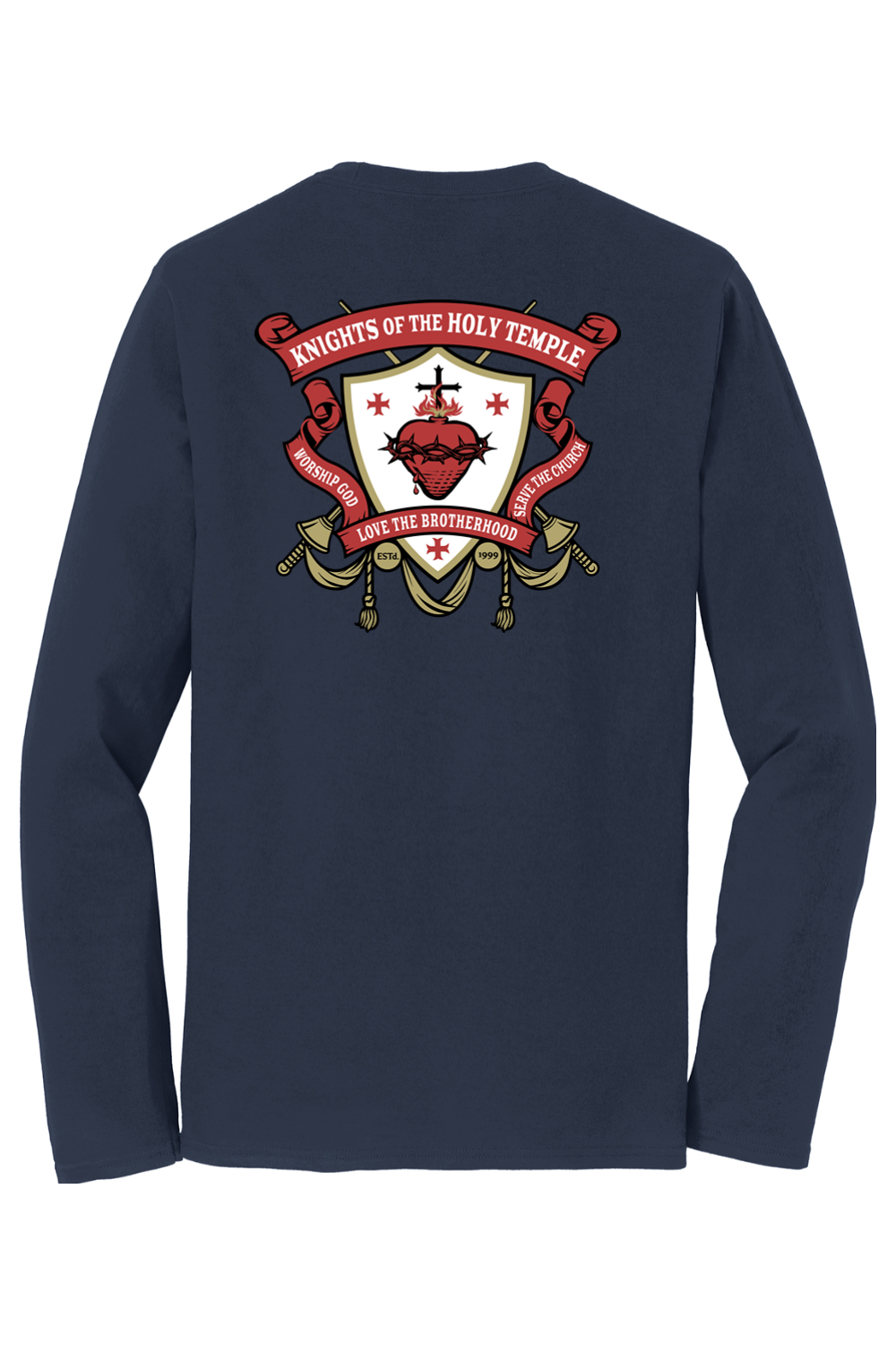 Knights of the Holy Temple Long Sleeve T-Shirt