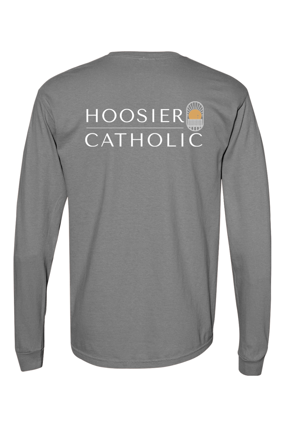 Hoosier Catholic Long Sleeve Pocket T-Shirt