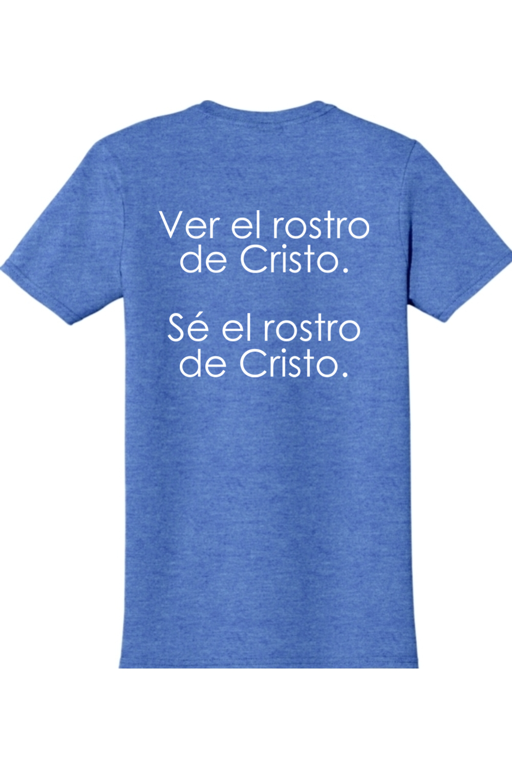 SVDP See the Face of Christ Spanish T-shirt