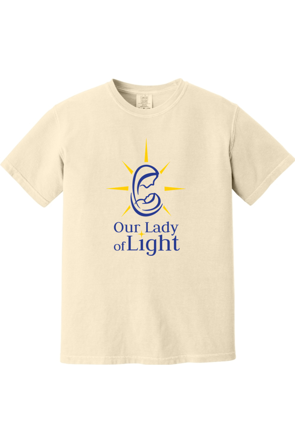 Our Lady of Light Pigment Dyed T-Shirt