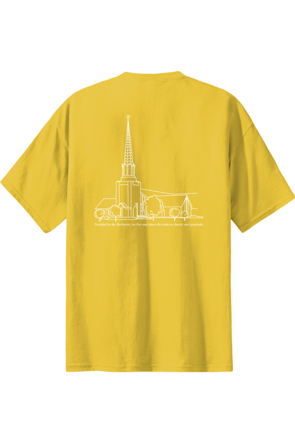 Saint Alphonsus Liguori Church Silhouette T-Shirt