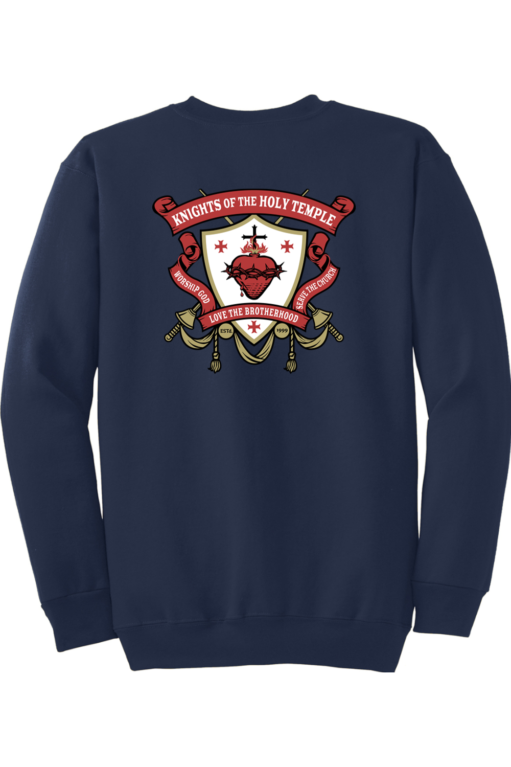 Knights of the Holy Temple Crewneck Sweatshirt