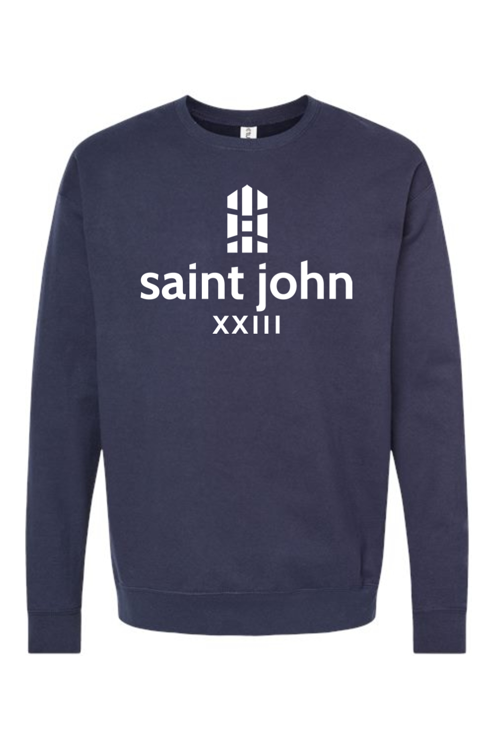 St. John XXIII Crewneck White