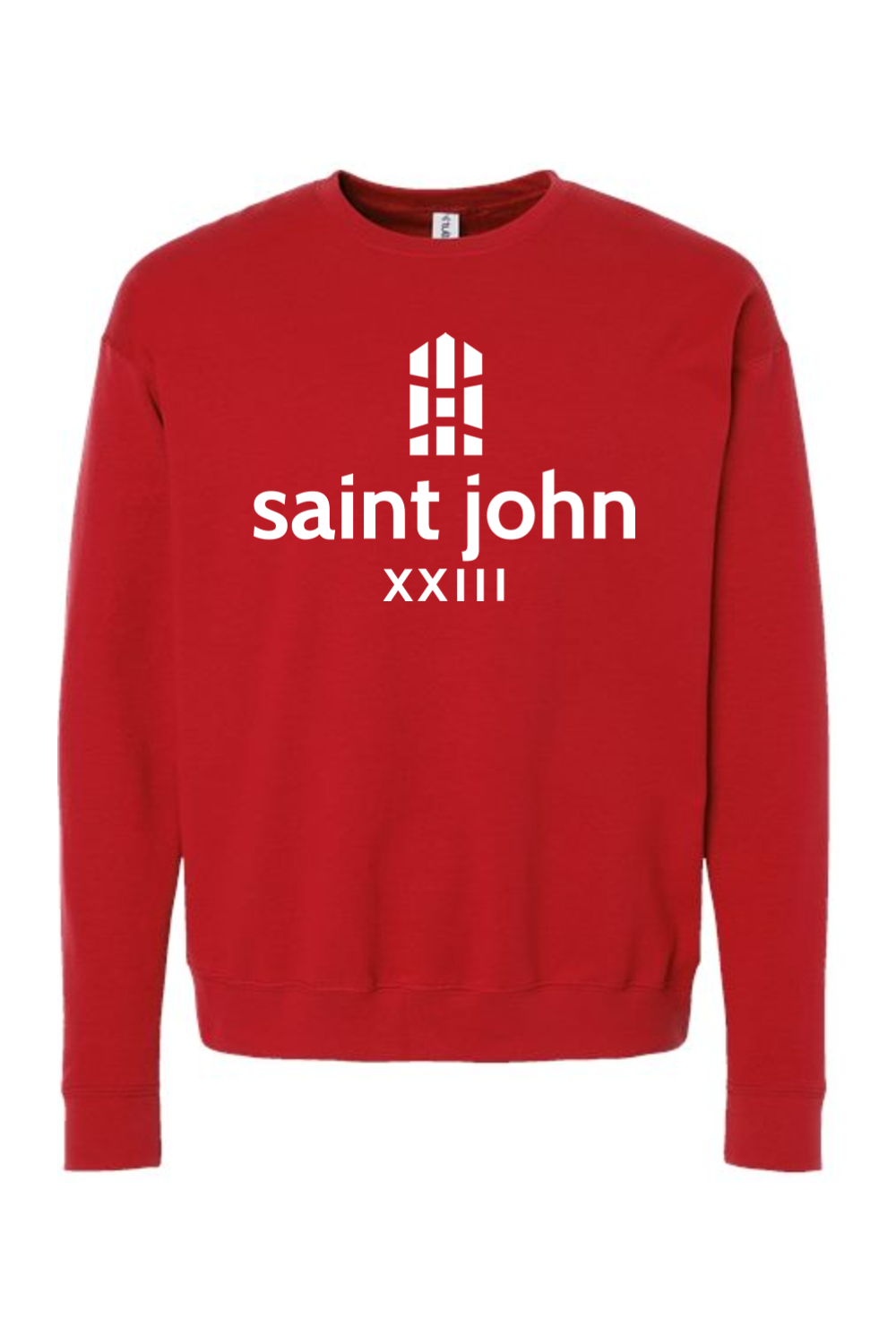 St. John XXIII Crewneck White