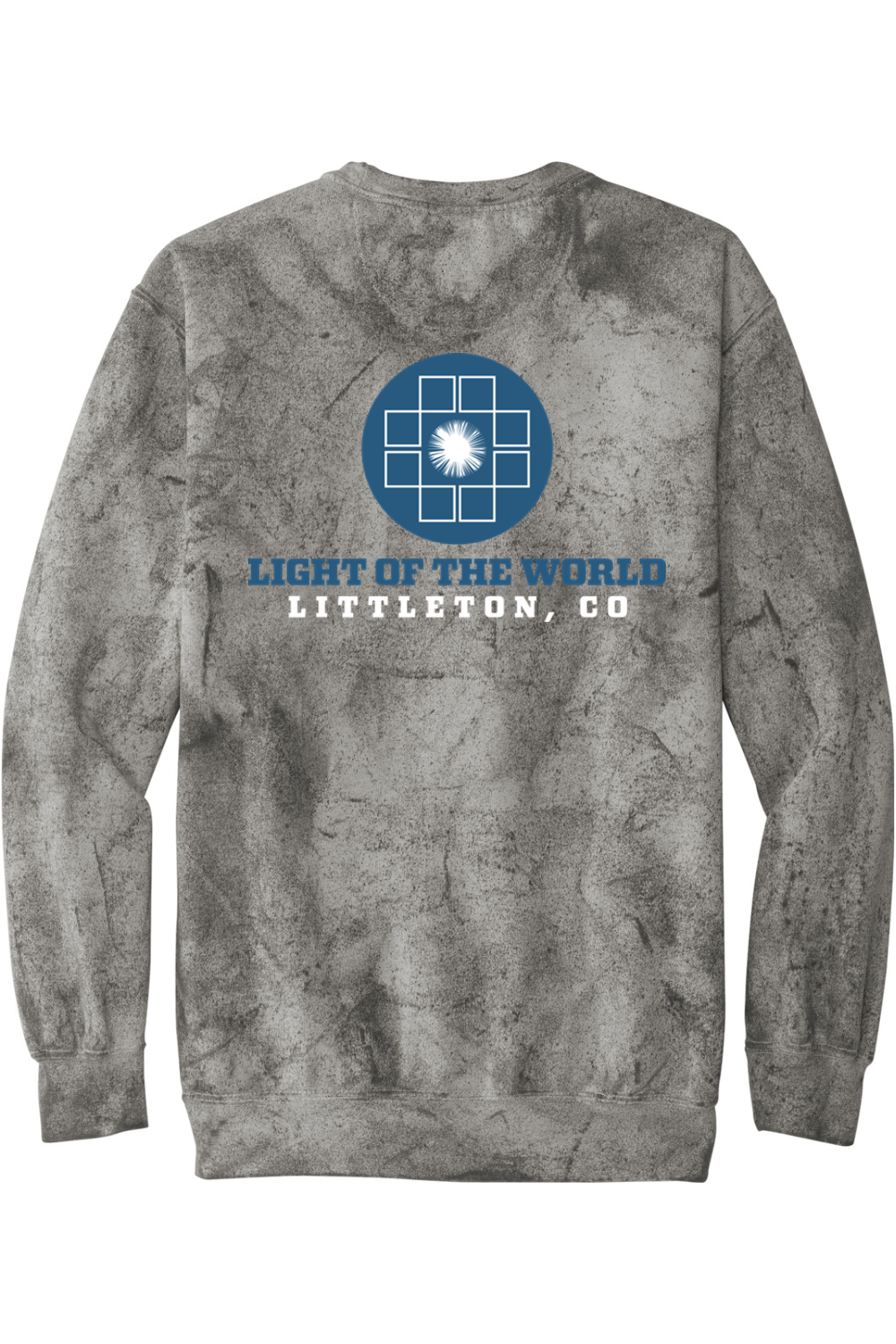 LOTW HS Youth Ministry Tie Dye Creweneck Sweatshirt