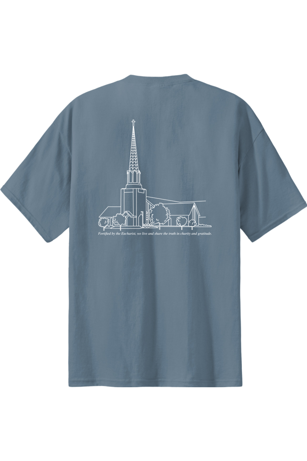 Saint Alphonsus Liguori Church Silhouette T-Shirt