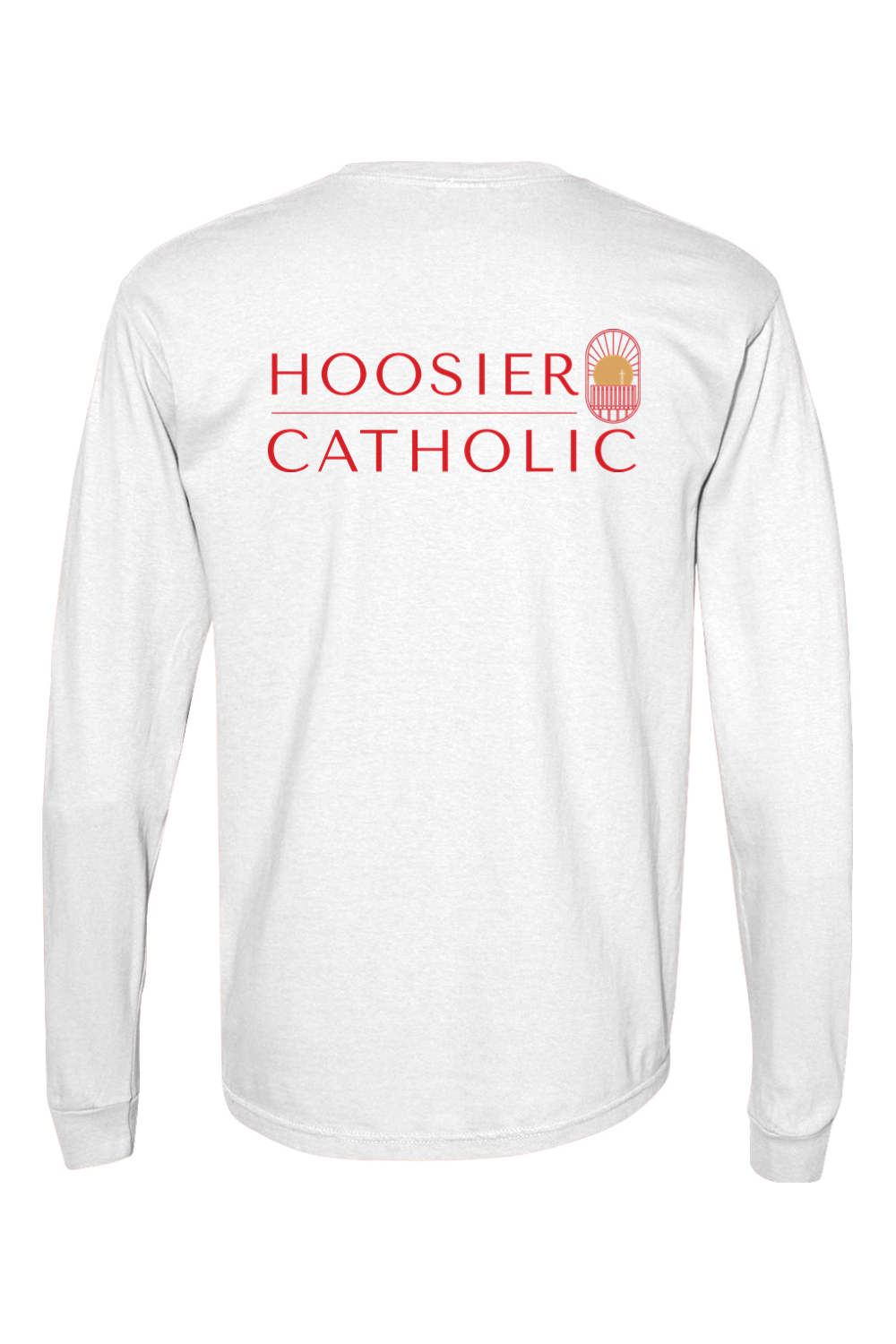 Hoosier Catholic Long Sleeve Pocket T-Shirt