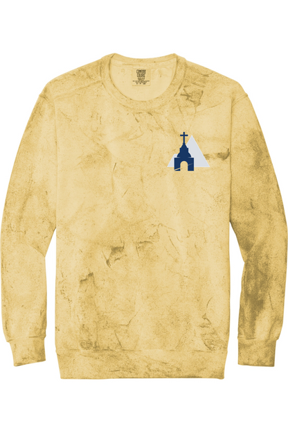 NAU Catholic Jacks Tie Dye Crewneck Sweatshirt