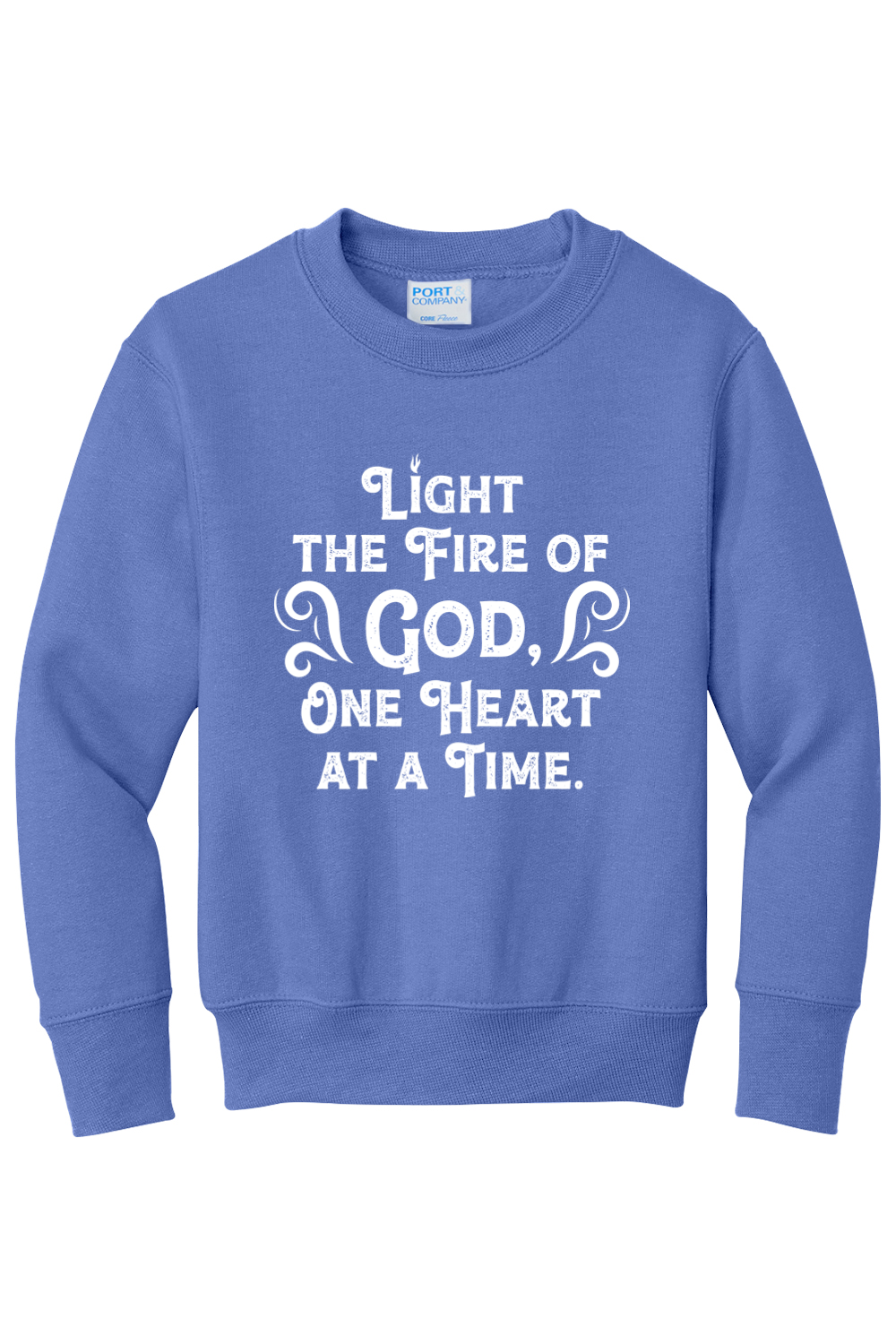 Light the Fire Youth Crewneck Sweatshirt