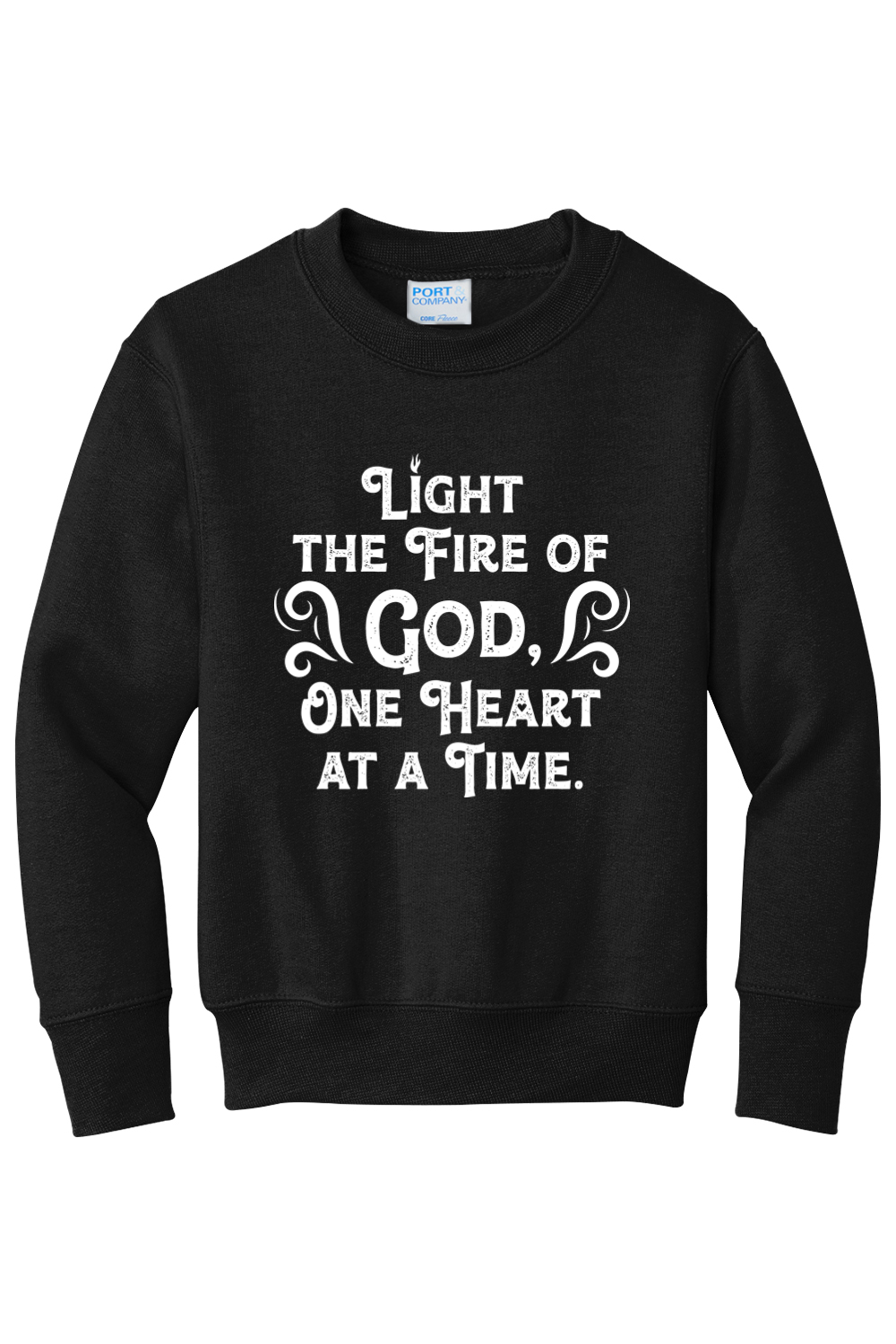 Light the Fire Youth Crewneck Sweatshirt