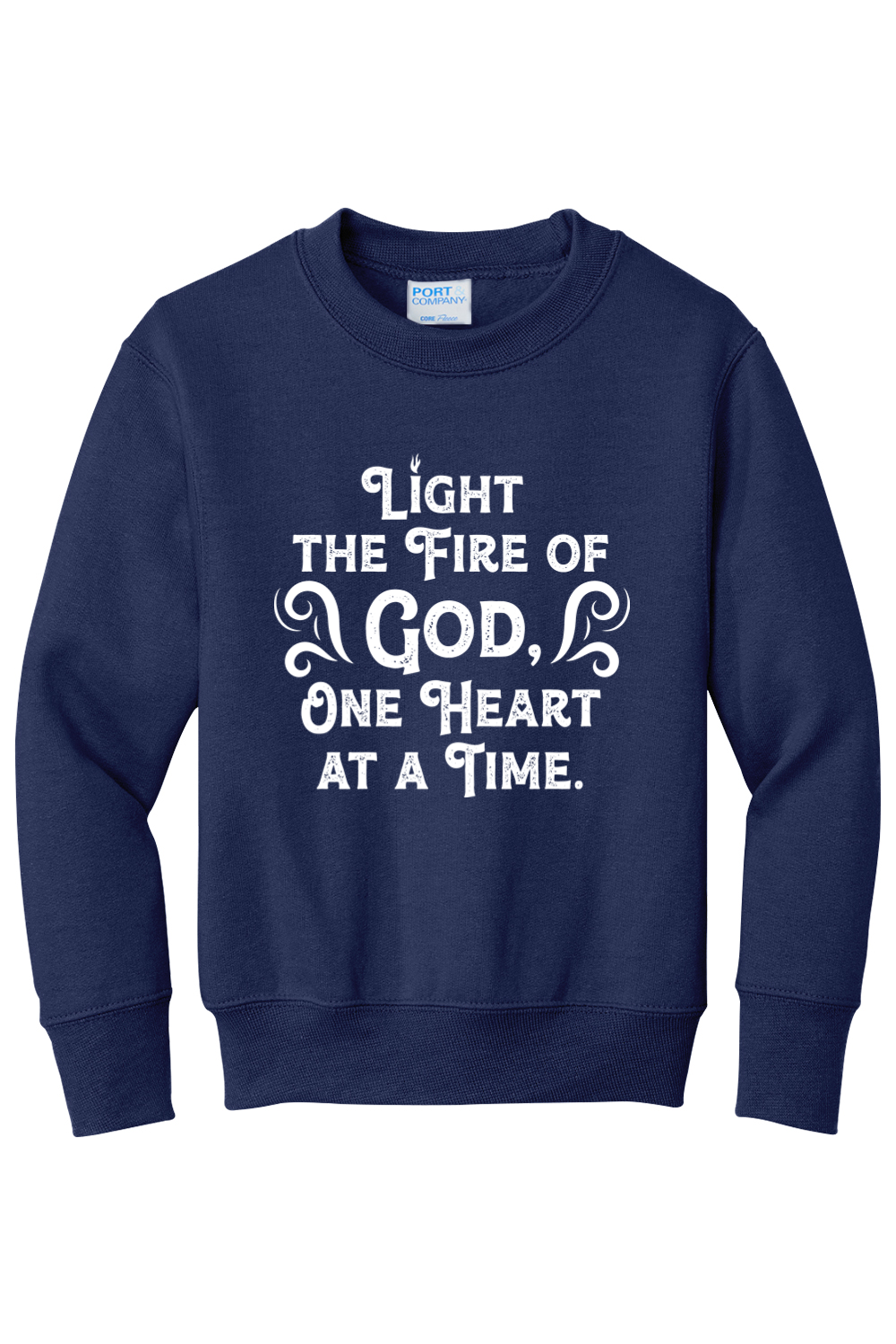 Light the Fire Youth Crewneck Sweatshirt