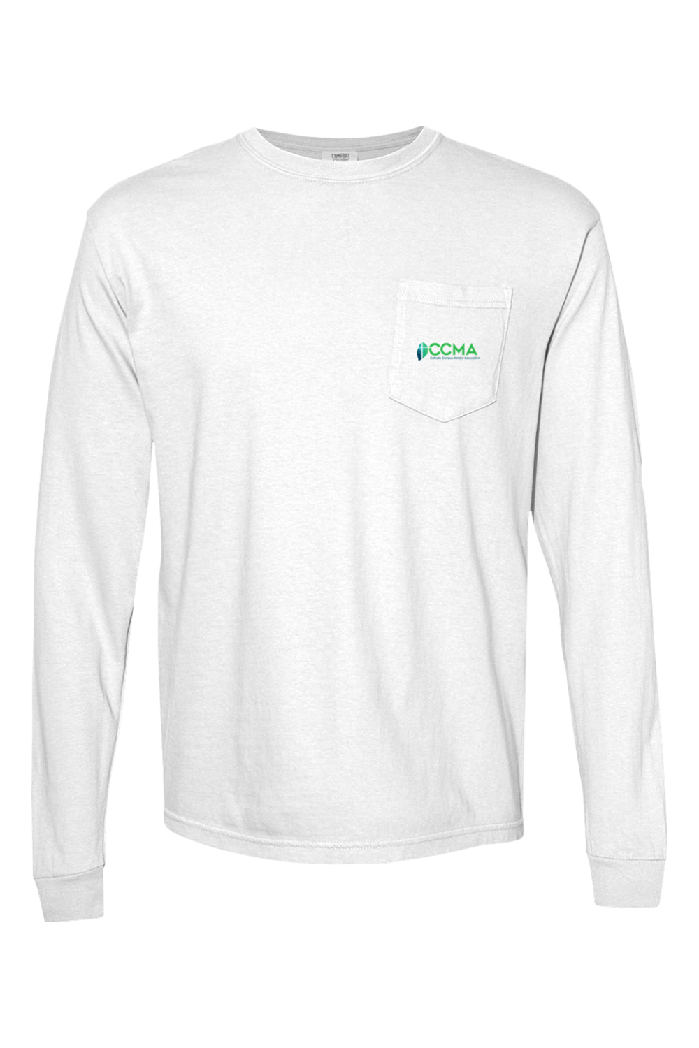 CCMA Colored Logo Long Sleeve Pocket T-Shirt