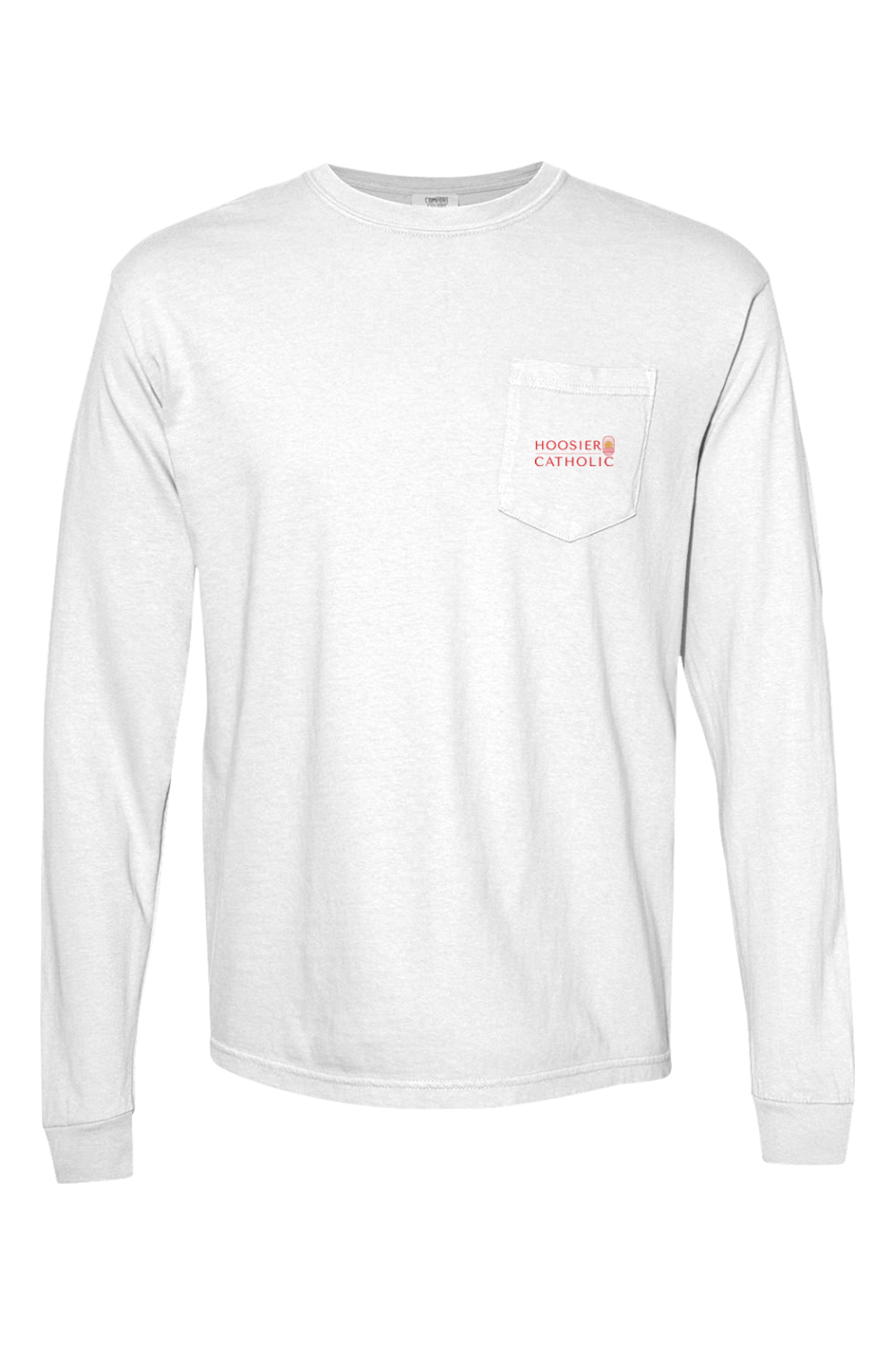 Hoosier Catholic Long Sleeve Pocket T-Shirt