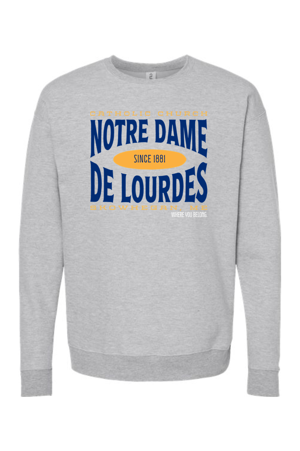 NDDL- 04976 Fleece Crewneck Sweatshirt