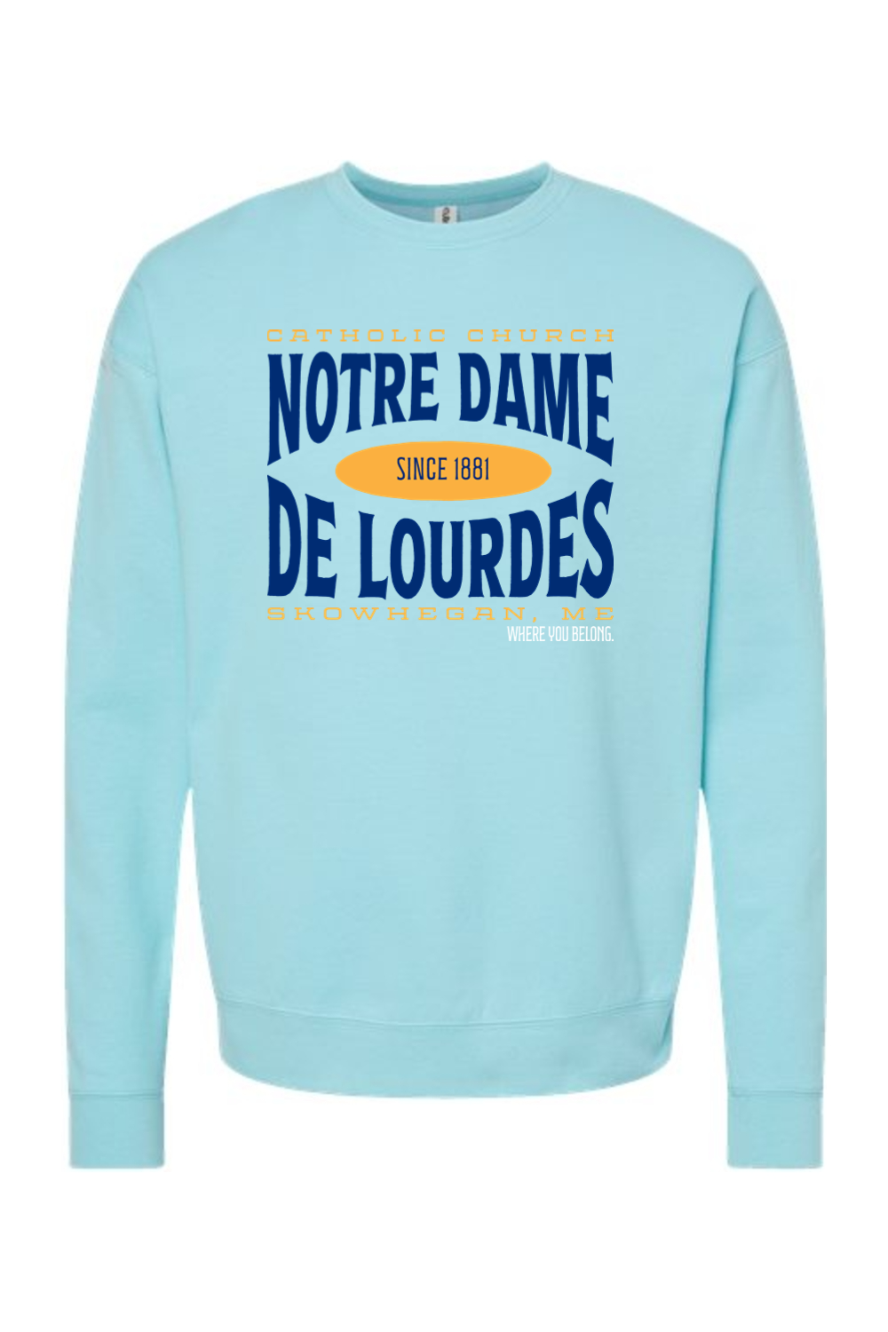 NDDL- 04976 Fleece Crewneck Sweatshirt