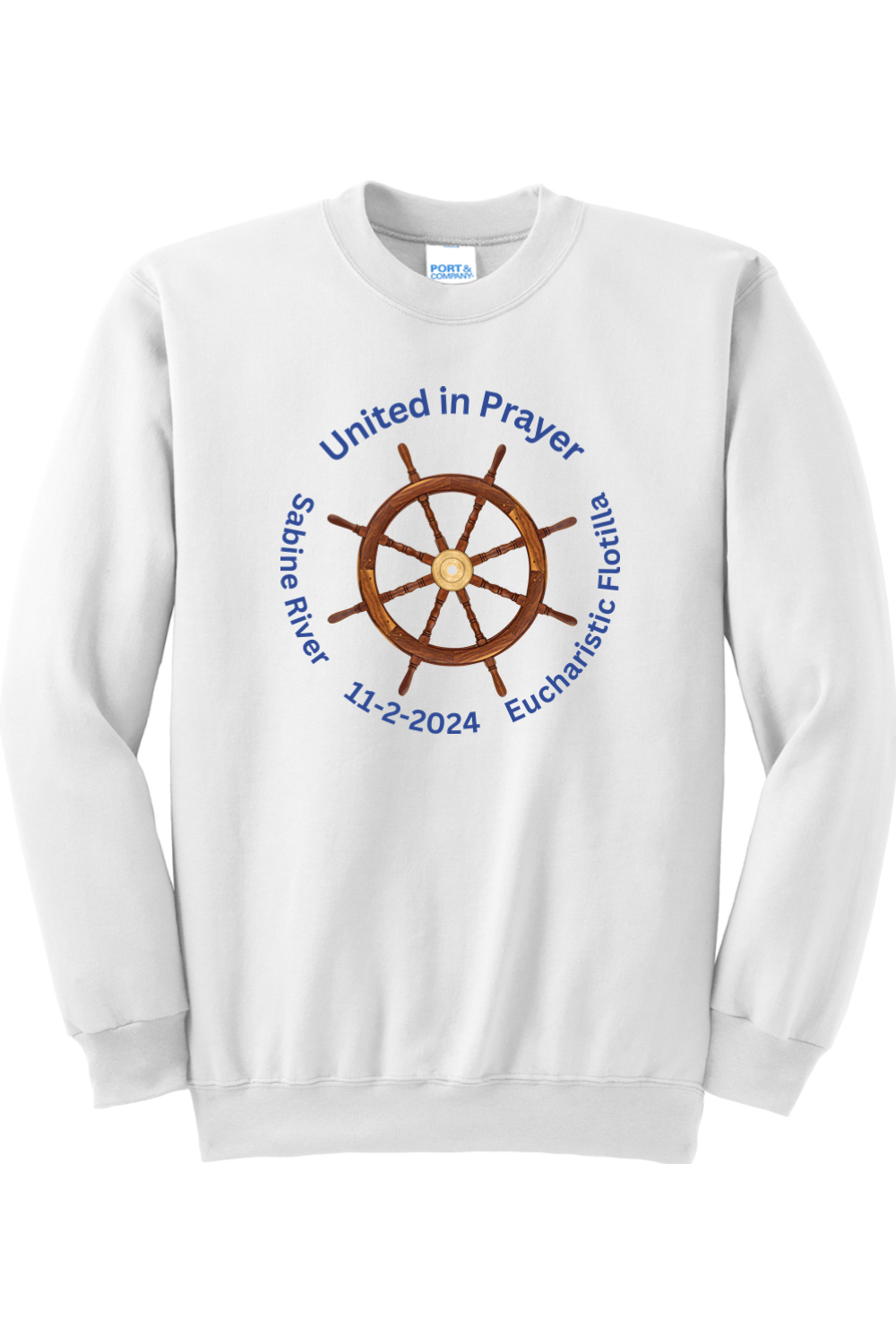 2024 Eucharistic Flotilla Crewneck Sweatshirt