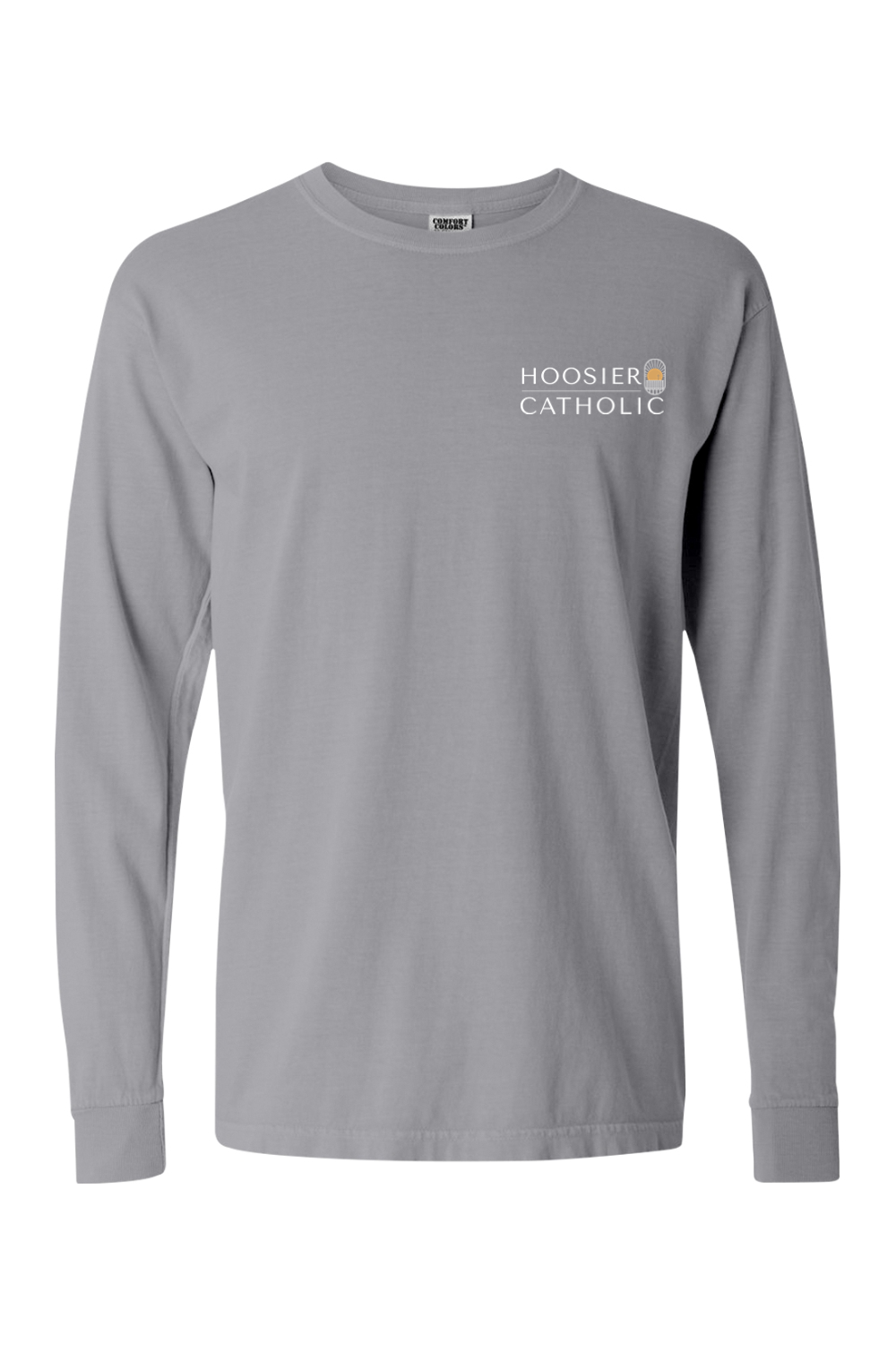 Hoosier Catholic Pigment Dyed Long Sleeve T-Shirt