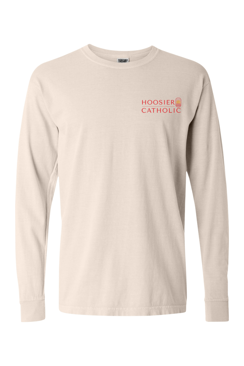 Hoosier Catholic Pigment Dyed Long Sleeve T-Shirt