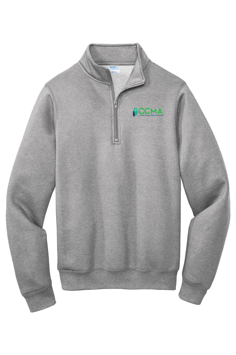 CCMA Colored Logo Fleece 1/4-Zip Pullover Sweatshirt