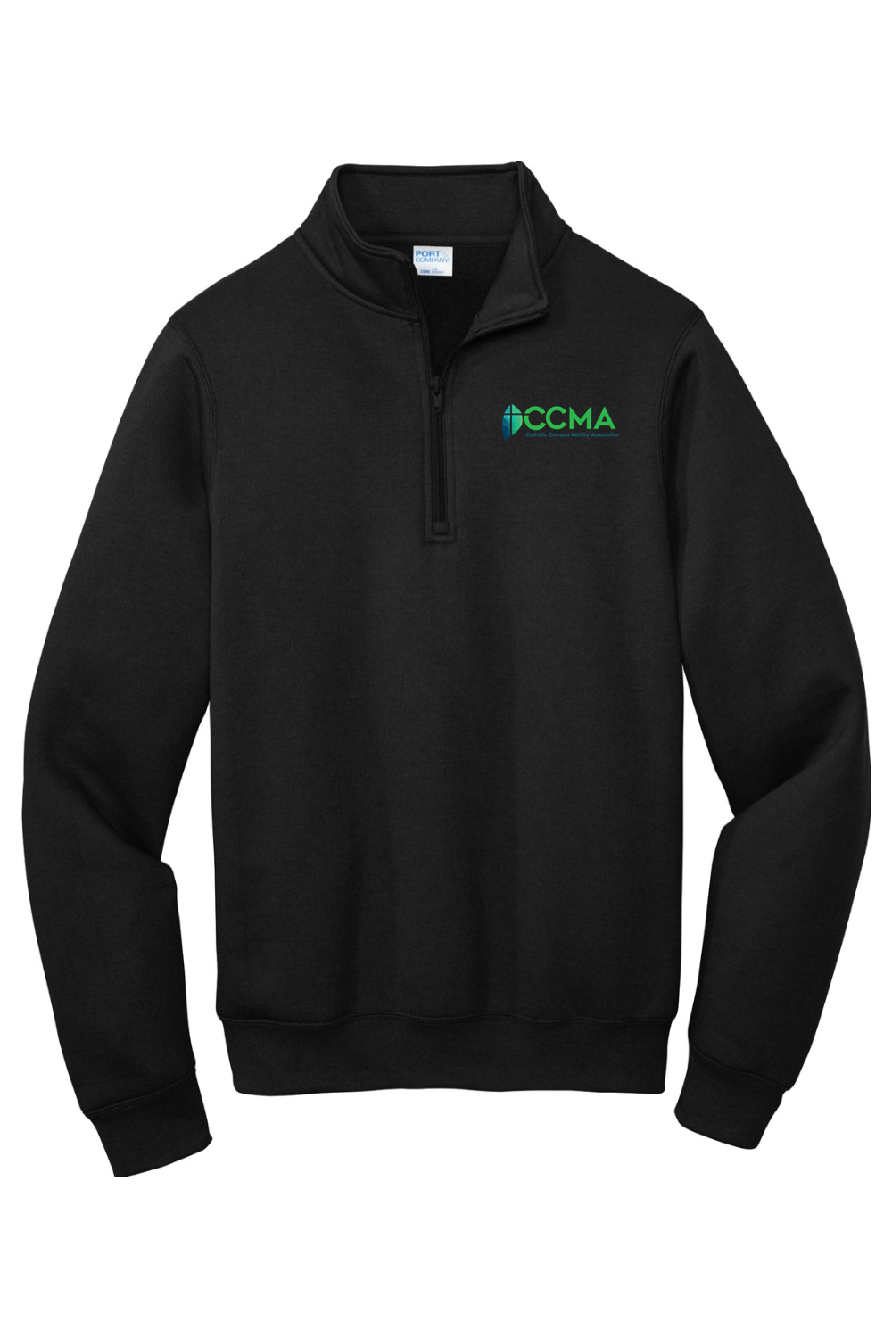 CCMA Colored Logo Fleece 1/4-Zip Pullover Sweatshirt