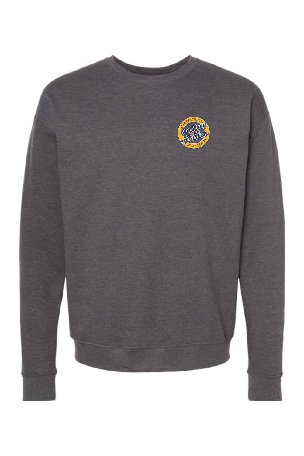 Our Lady of the Visitation Circle Left Chest Crewneck