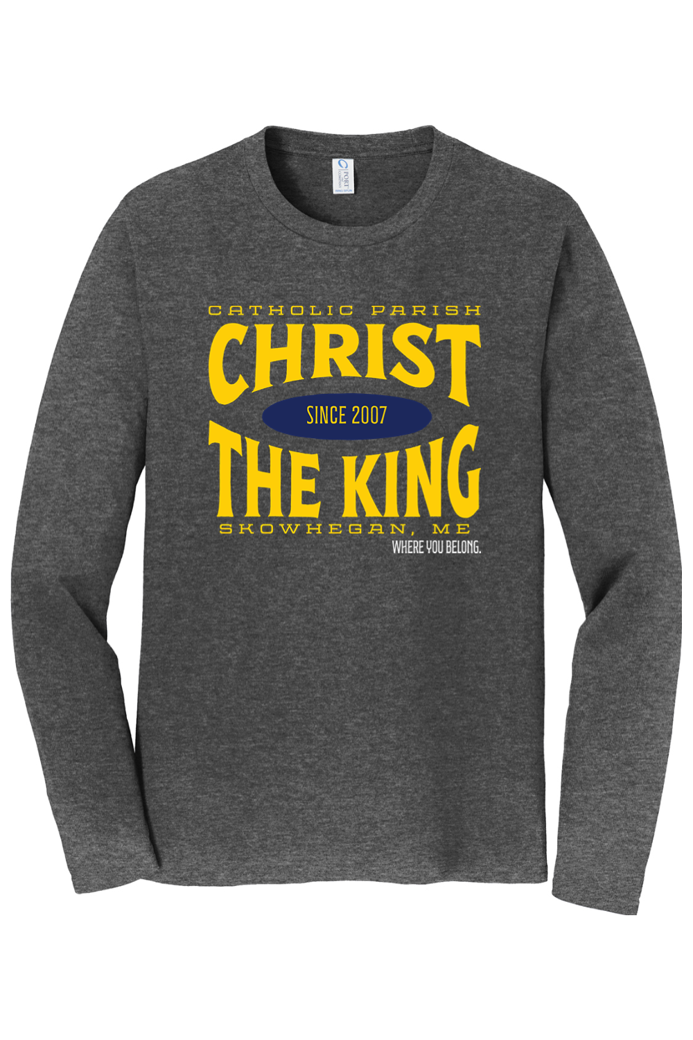 Christ the King Parish, 04976 Long Sleeve T-shirt