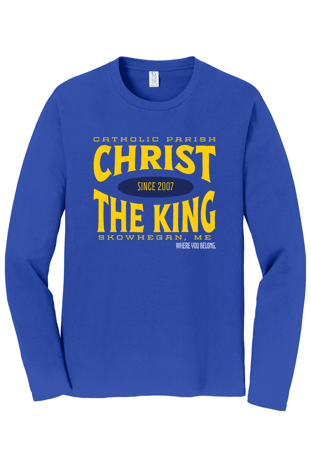 Christ the King Parish, 04976 Long Sleeve T-shirt