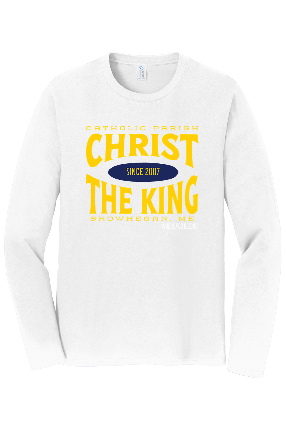 Christ the King Parish, 04976 Long Sleeve T-shirt