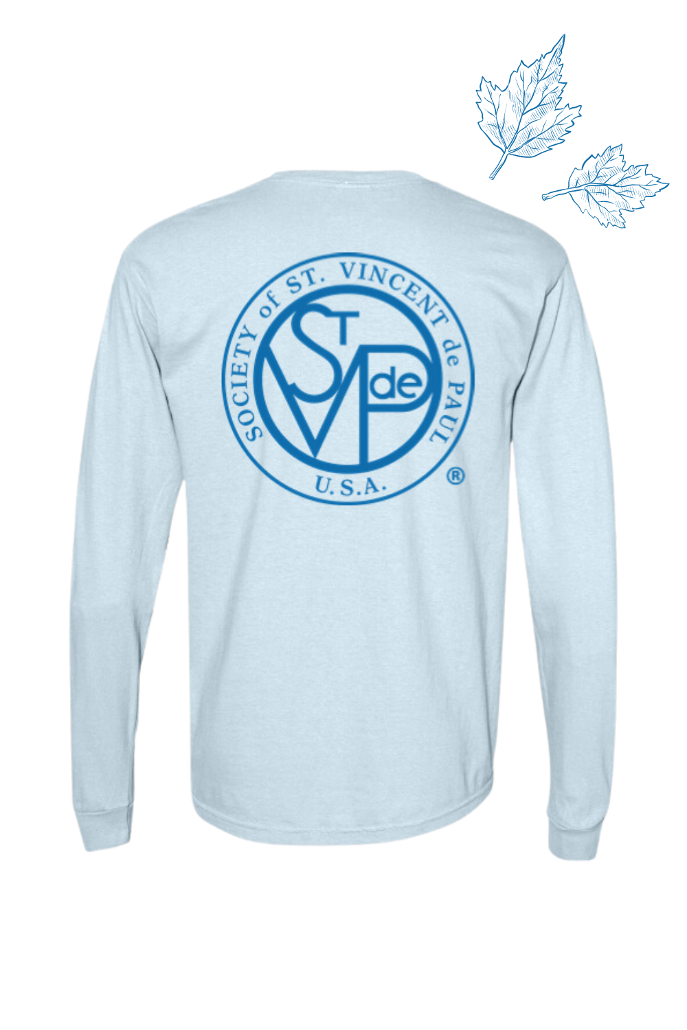 SVDP Fall Line Long Sleeve Pocket T-Shirt