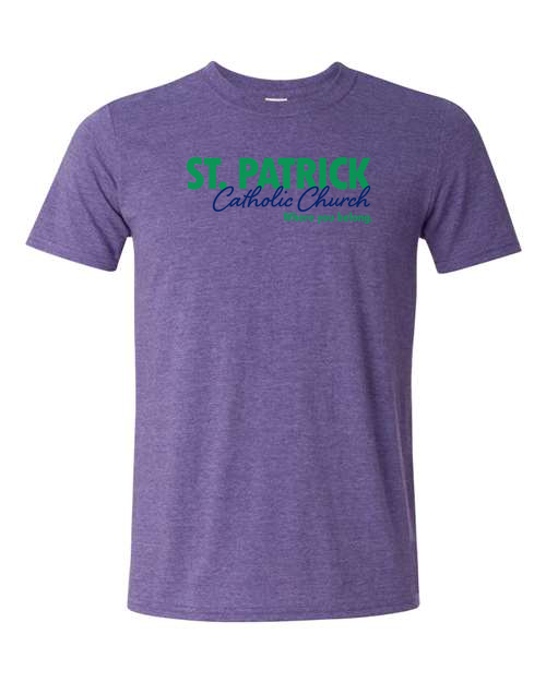 St. Patrick - 90210 Block T-Shirt Purple