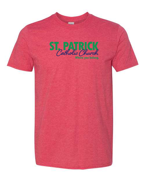 St. Patrick - 90210 Block T-Shirt Red