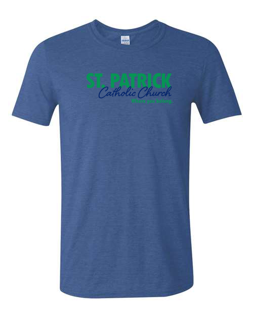 St. Patrick - 90210 Block T-Shirt Royal Blue