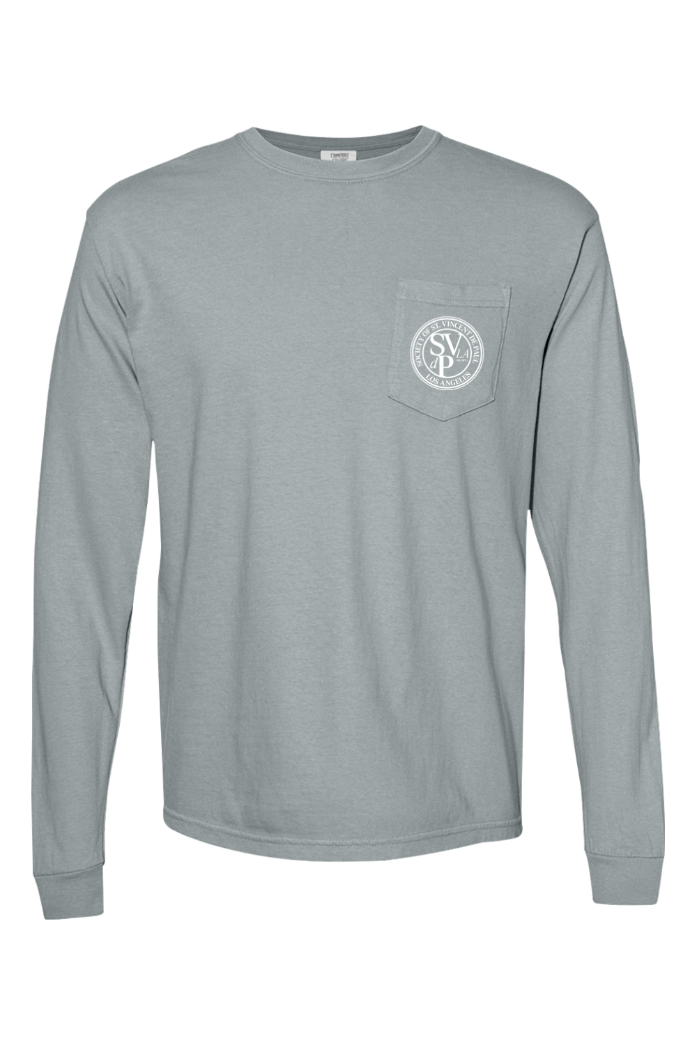 SVDPLA Comfort Colors Long Sleeve Pocket T-Shirt