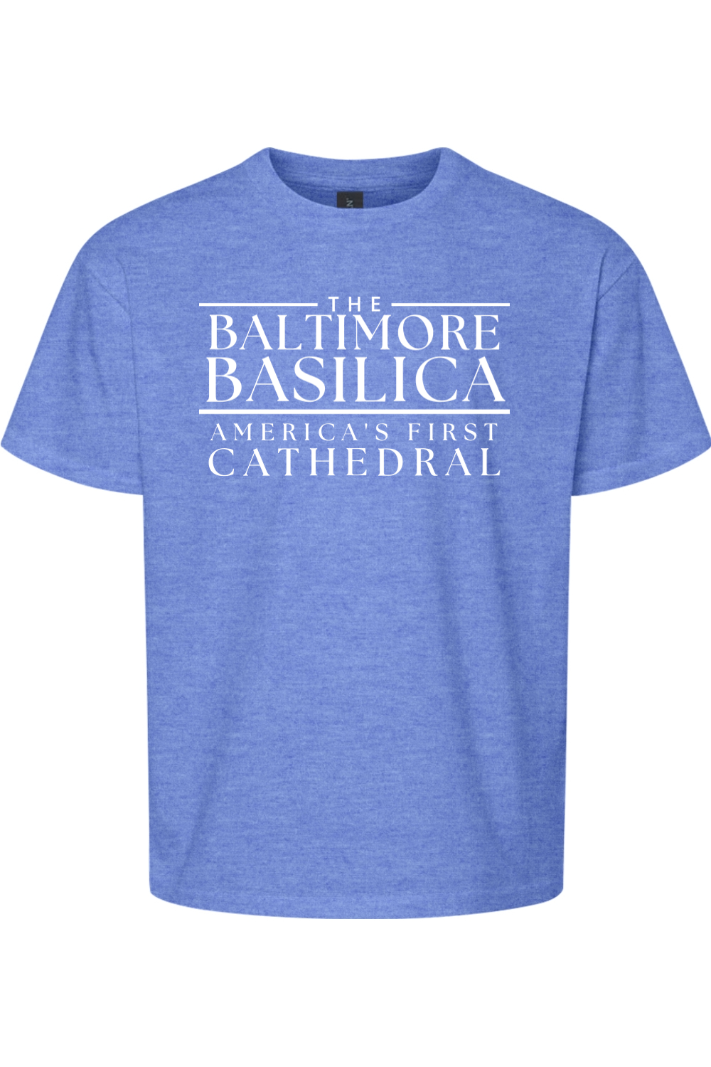 The Baltimore Basilica Youth - Words Logo - Black and White